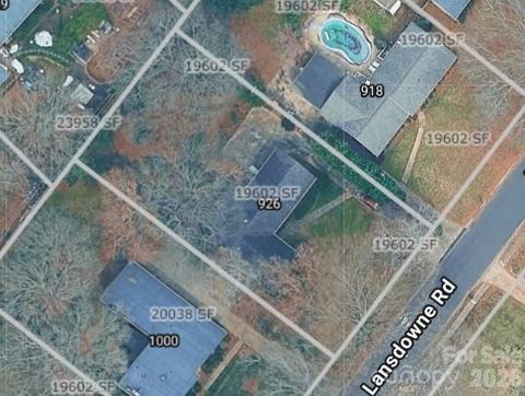 926 Lansdowne Road Charlotte NC 28270