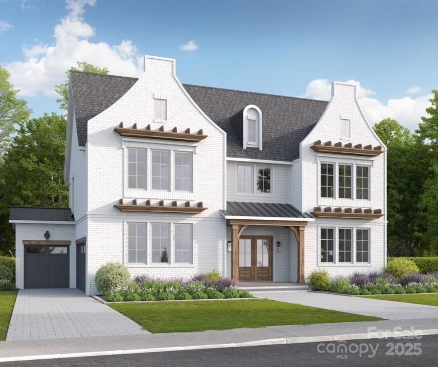 Beautiful Newport D plan on a half acre tree lined lot with a pool!