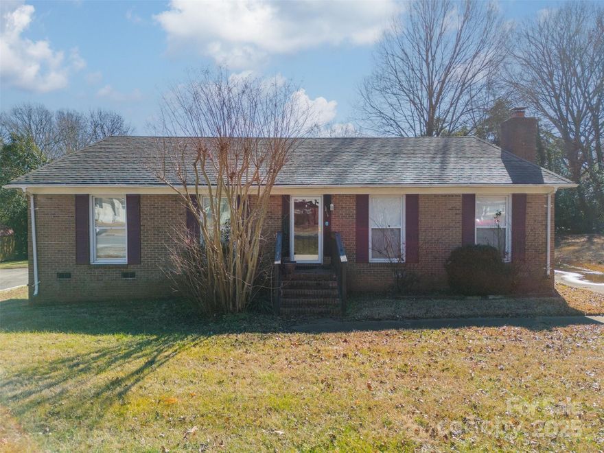 Back on Market (no fault of Seller's). Qualifies for 100% financing and $20,000 in closing costs (Ask agent for details from lender). 6816 Idlewild Road, a charming full brick ranch in the heart of Charlotte, NC. This 3-bedroom, 2-bathroom home sits on a spacious .28-acre lot and offers the perfect opportunity for investors or first-time homebuyers. Featuring hardwood laminate floors throughout the living areas and ceramic tile in the kitchen, the home is both stylish and easy to maintain. The updated HVAC system, installed in 2017, ensures year-round comfort and efficiency. The roof was replaced in 2016. Plenty of parking is available in the rear of the home, offering added convenience for residents and guests. Located just a short 12-minute drive (6.9 miles) to Uptown Charlotte and a 10-minute drive (5.5 miles) to the vibrant Plaza Midwood neighborhood, this home is perfectly situated for easy access to shopping, dining, and entertainment.