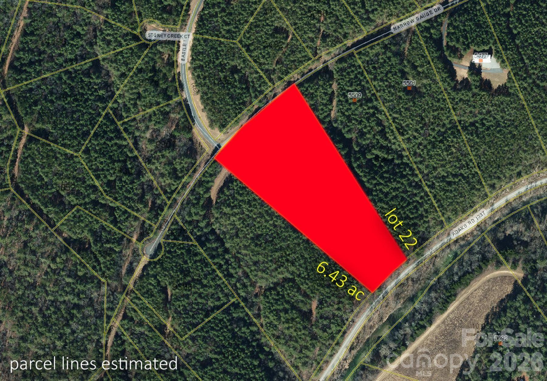 5515 Narrow Guage Drive 22