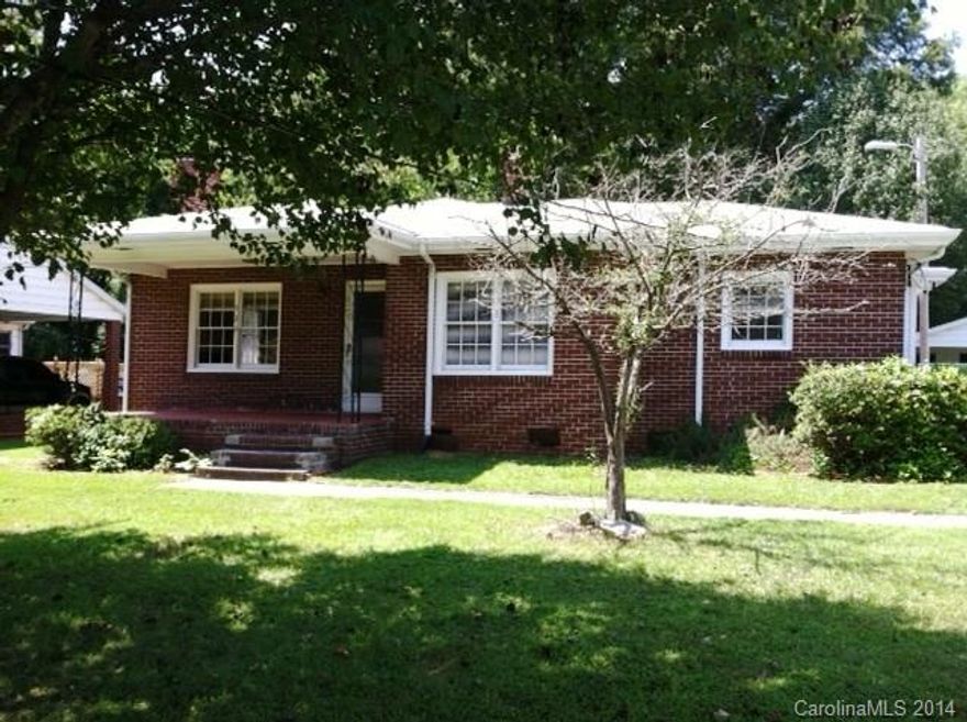 Great starter home. Hardwood floors built in china cabinet in dining room. New countertops in kitchen. Freshly painted interior, new vinyl siding on outside of house. Oversized back yard. Detached workshop plus extra storage buildings. Nice front porch. Priced to sell.