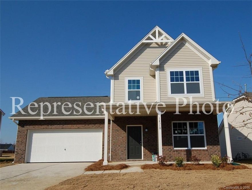 Minutes from downtown York and Lake Wylie, desirable York County schools & NEW! This 3bd/2.5bth home keeps value up and price down at just $81/HSF! The open floor plan features 9ft ceilings, a huge great room,  dining area, private study & laundry on the main level. Upstairs features master suite with private master bath, 2 secondary bedrooms & a flexible loft space. Quality finish with just the features you need. Seller offers closing costs with use of preferred lender.