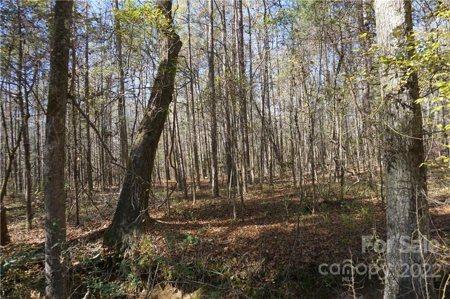 Beautiful 10.64 acre tract of land with mature hardwoods and a flat to gentle rolling topo. This private tract of land has several nice build sites and is located on a cul-de-sac road with minimal traffic. A wide path has been cleared for future use as a driveway. Easy drive to downtown Clover, Lake Wylie, shopping, dining, schools and more!