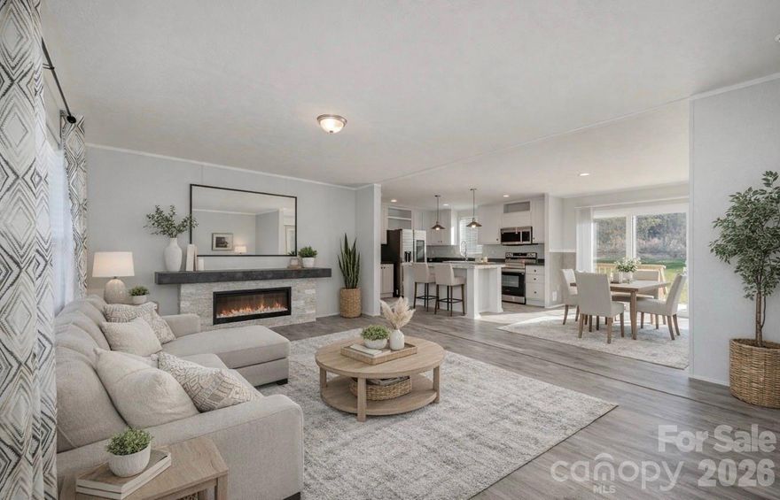 Welcome to 3024 Drake Circle, a beautiful new-construction home situated on nearly 0.6 acres of land. This thoughtfully designed residence offers 3 spacious bedrooms, 2 full bathrooms, and 1,287 square feet of comfortable living space. Inside, you’ll find an open and inviting floor plan perfect for both everyday living and entertaining. The modern kitchen is equipped with stainless steel appliances, ample cabinetry, and generous counter space, seamlessly flowing into the dining and living areas. The primary suite features a private bath and plenty of closet space, while the additional bedrooms are well-sized and versatile. Enjoy the peace and privacy of a large lot with room to relax, garden, or expand outdoor living possibilities. With brand-new construction, modern finishes, and a prime setting, this beautiful home is move-in ready and offers the perfect blend of comfort and style.