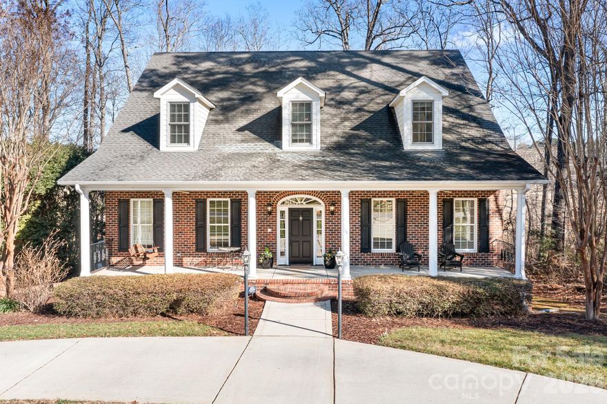 Nestled on a quiet cul-de-sac lot in Cowans Ford Country Club, 214 Lytham Lane, is an expansive golf course home designed with ease of daily living and plenty of room for storage. The unfinished basement is an open canvas for many opportunities as an additional living space or entertainment area. Aging parents, dependents, or guests would have level access to this area! The heart of the home centers around the chef's delight kitchen w/ walk-in pantry, great room, dining areas, and lovely screened porch. There is warmth at every turn and brand new paint throughout for a fresh feeling! The primary bedroom and bath, half bath, laundry room, and office/sitting area are all on the main level. There are 3 additional bedrooms w/ walk-in closets, 2 full bathrooms, loft area, huge bonus room and an additional bed/bonus on the upper level. Plenty of room for everyone to spread out! There are several finished walk in storage areas, too! The oversized two-car garage with a massive storage area is quite a nice perk as well! Once you enter through the rocking chair front porch, your daily living will come to life. Welcome home!