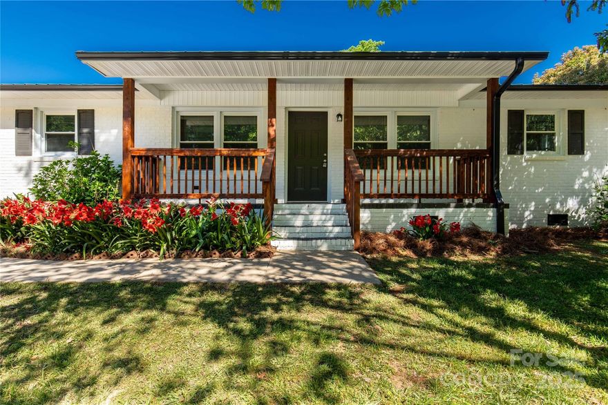 Stunning, fully remodeled all-brick ranch-style home with immense curb appeal! This residence features three bedrooms, two full baths, and all modern amenities. Highlighting a completely renovated interior, it includes new flooring, drywall, insulation, fresh paint, cabinets, granite countertops, fixtures, stainless steel kitchen appliances, and HVAC. This home is truly move-in ready, so you can simply bring the moving truck! The open living room flows seamlessly into the dining/kitchen area, showcasing beautiful natural wood shelving. The primary suite is generously sized and features a large walk-in closet and an en-suite private bathroom. The backyard has a storage shed for extra items that won't fit in the built-in storage room on the left side of the home, accessed via a roll-up garage-style door! There's plenty of room to store all your hobbies! Let's make this house YOUR HOME!