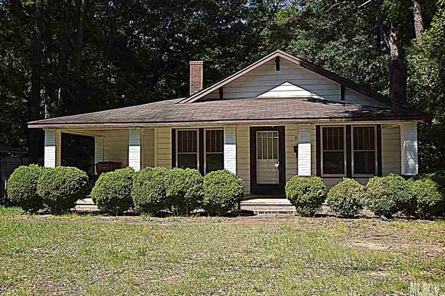 Here is your chance to put all those HGTV skills to the test. Nothing major, just play around with your decorating skills & refurbish this turn of the century 1935 bungalow into a unique home that is all yours! Great bones to work with, over 1500 sqft, 3 bd/2 ba, living rooms w/ fireplace, dining room w/ French Doors, kitchen w/ breakfast area. The home features hardwoods throughout the living areas, a floor plan that flows well with today’s lifestyle, a deep front porch & a screened porch. The parking consists of a 2 car carport & a 1 car garage. The backyard is fenced, but the property continues back another 100+ feet so the potential is waiting for you inside & out!