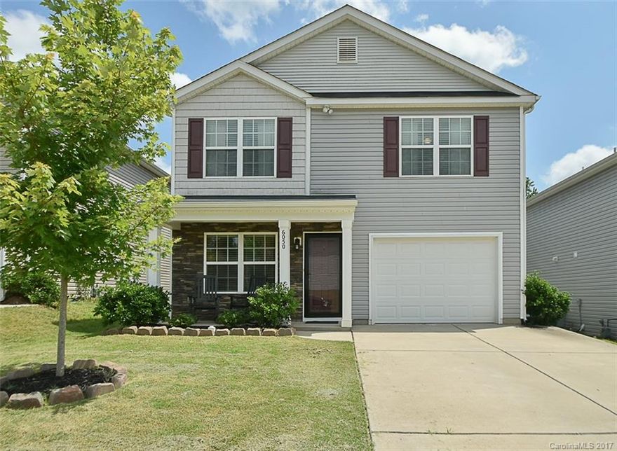 This USDA Eligible No Money Down home is full of great features. Here's just a few...large kitchen with center island, lots of cabinets and large dinette. Huge master suite with vaulted ceiling and nice size closet plus all bedrooms have walk-in-closets. Deluxe master bath has separate tub and shower. Backyard backs to woods and is fenced. Would tell more but have run out of room, so come see the rest for yourself!!