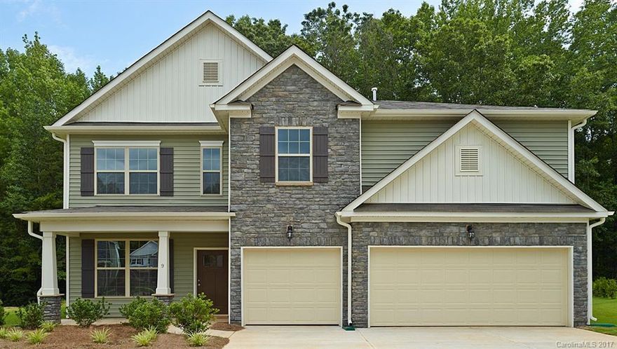 Breath taking views from this amazing home on overlooking the golf course At Larkin Golf Club! Spacious 5 bedroom w/a huge bonus, a guest room down, 4 bath, features stone-accent & Hardie Plank siding, open floor plan, hardwoods, formal dining room.  Kitchen with island, granite countertops throughout, Large family room w/gas fireplace. Trey ceiling in master bedroom w/sitting room, separate closets, separate garden tub and ceramic tile shower in master bath, plus many more great features.