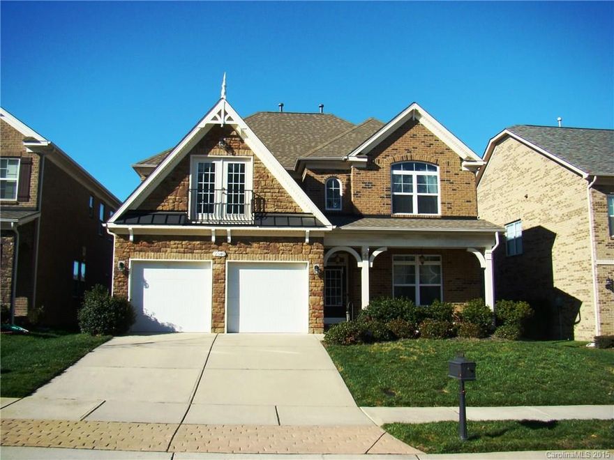 Enjoy the Christenbury lifestyle in this stunning home; Desirable floor plan w/1st floor guest suite w/full bath; HUGE master suite w/2 walk-in closets & spa-like master bath; Generous BR’s & a nice bonus/BR; Quality features & finishes including granite c’tops, tile b’splash, HW floors & custom closet organizers; Stunning clubhouse & great amenities including oversize pool, tennis court, fitness center & walking trails; Conveniently located to just about everything! Sought after schools