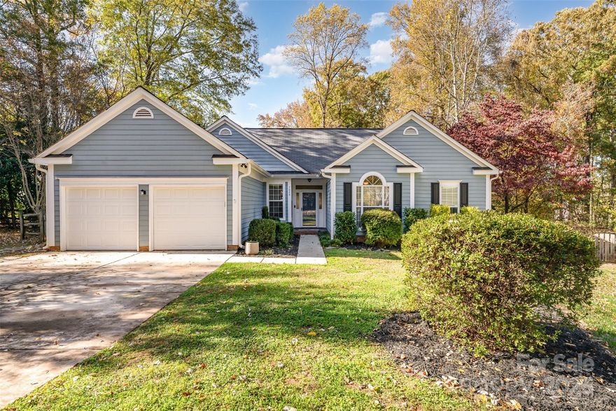 Tucked away in a peaceful cul-de-sac, this charming 3-bedroom, 2-bath home offers the perfect blend of comfort, style, and privacy. Step inside to an open floor plan featuring beautiful hardwood floors throughout and stunning cathedral-style ceilings that fill the main living area with natural light. The upgraded kitchen boasts a spacious island, ideal for cooking and gathering with friends and family. The recently remodeled primary bathroom feels like a spa retreat, complete with new tile, flooring, a walk-in shower, and a modern vanity. Step outside to your own private retreat featuring a spacious, fully fenced backyard, Unwind in the screened-in patio or host gatherings on the new composite deck, built for both durability and style. Don’t miss the opportunity to make this exceptional home yours.