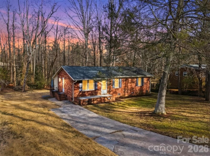 If you’ve been waiting for a home that actually makes sense — this is it.

Located just minutes from downtown Morganton’s restaurants, breweries, and weekend events, this fully updated 3-bedroom, 2-bath home offers the freedom of ownership without the stress of projects or renovations.

With approximately 1,209 square feet of thoughtfully refreshed living space, this home was completely renovated in 2019 — including roof, HVAC, windows, flooring, kitchen, baths, and fresh paint — giving buyers the confidence of modern updates in a cozy, established setting. There’s nothing to fix, nothing to replace, and nothing to wait on. Just move in and start living.

The layout feels comfortable and efficient, with a natural flow that makes everyday living easy. The kitchen and bathrooms were updated during the renovation, blending style and functionality for today’s lifestyle. Whether you're hosting friends before heading downtown or enjoying a quiet night in, the space feels warm and inviting.

Outside, you’ll find a generous .35-acre lot with a large backyard — ideal for pets, gatherings, gardening, or simply having room to breathe. The rear deck creates a perfect spot for morning coffee or evening unwinding. A concrete driveway provides easy access and low maintenance.

Set in an established neighborhood just about 10 minutes from Morganton’s vibrant downtown scene, this property offers a unique opportunity: enjoy the energy of town while coming home to your own quiet retreat.

For first-time buyers especially, this home represents something powerful — a chance to build equity instead of paying rent, without sacrificing location or condition.

Affordable. Updated. Move-in ready. Close to everything.

Opportunities like this don’t last long — especially at this price point.

Schedule your showing today.