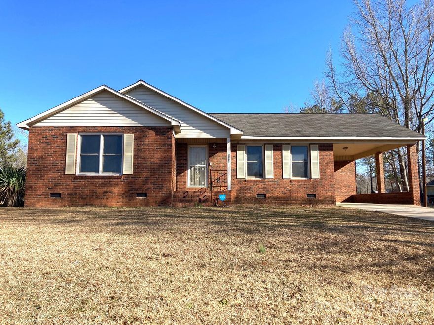 Attention investors: Brick home that needs work and TLC. Home has 3 bedrooms, 2 baths, kitchen/dining area, living room and rear deck. Home is being sold as is and power is not on so do take flashlight to view. Seller will make no repairs!