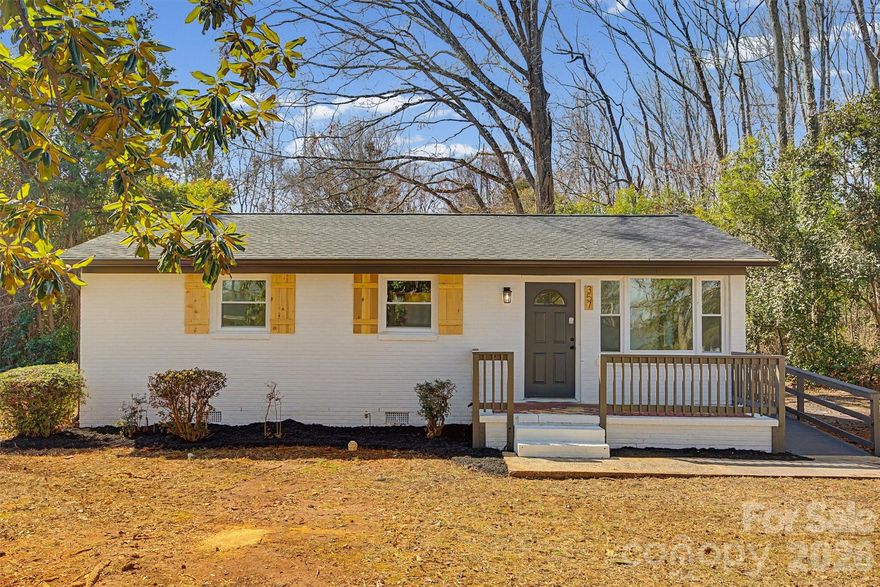 Fully renovated and move-in ready ranch in Rock Hill! This 3-bedroom, 1-bathroom, full brick ranch home offers stylish updates, an excellent location, and peace of mind - all in an efficient footprint. Completely refreshed from top to bottom, this home is truly move-in ready. Step inside to find new luxurious vinyl plank flooring throughout, fresh neutral finishes, and a bright, functional layout that lives larger than its square footage. The updated kitchen features white soft-close cabinetry, sleek countertops, and modern lighting and hardware. The fully renovated bathroom showcases contemporary finishes, updated fixtures, and a clean, timeless design. Each bedroom includes custom built-in closet systems, maximizing storage and functionality - an uncommon upgrade in homes of this size. Major improvements provide long-term confidence, including a brand-new roof installed January 2026 and much needed maintenance, all completed for your peace and comfort. Additional upgrades and careful attention to detail make this property an ideal investment for all. Outside, enjoy a quiet setting with easy access to all Rock Hill has to offer, and especially close to the new Sunset Park elementary school. If you're looking for a low-maintenance, stylish single story home in Rock Hill, this is the one for you!