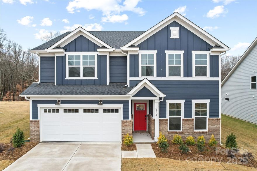 Welcome to this stunning new construction home nestled in the heart of Waxhaw, NC. Thoughtfully designed with both comfort and functionality in mind, this spacious residence offers 5 bedrooms and 3full bathrooms, perfect for today’s modern lifestyle. The main level has a Gourmet Kitchen with huge island. A large guest suite on the main floor adds versatility and convenience for visiting family or friends. Enjoy your private outdoor view from the Sunroom located off of the Gathering Room. The upper level features an elegant primary suite complete with a spa-inspired en-suite bathroom and generous walk-in closet, providing a private retreat for homeowners. Upstairs, you'll find three additional well-appointed bedrooms, along with a large loft ideal for a media space. Located just minutes from Waxhaw’s charming downtown shops, dining, and top-rated schools, this home offers the perfect blend of small-town charm and modern elegance.