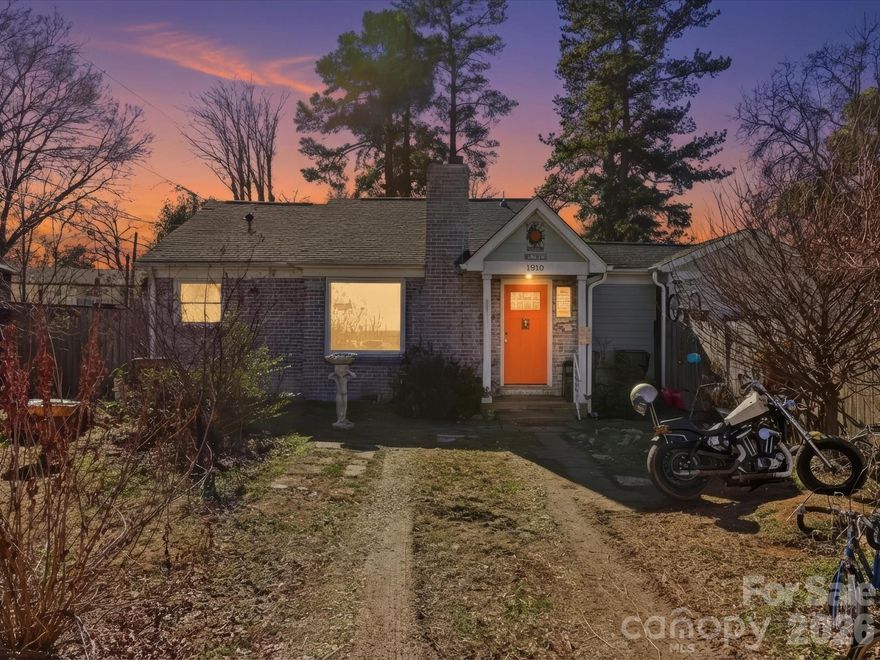 Looking for a classic Charlotte home in a sought-after location? Look no further. Ideally located just minutes from Charlotte Country Club, Uptown, Plaza Midwood, NoDa, and major highways, this home offers easy access to the best of Charlotte living. Tucked away on a private lot just off Plaza Road, the property provides both convenience and privacy. The home underwent a full renovation in 2018, including updates to the HVAC, flooring, bathrooms, electrical, and plumbing. A new roof was installed in 2024 for added peace of mind. Situated in one of Charlotte’s most eclectic and historic neighborhoods, this home offers exceptional potential and an unbeatable central location for enjoying all the city has to offer.  Bathroom in Primary bedroom added during renovation as well. Great opportunity for investors, or someone just looking to live close to Uptown, and not pay "Uptown Prices".