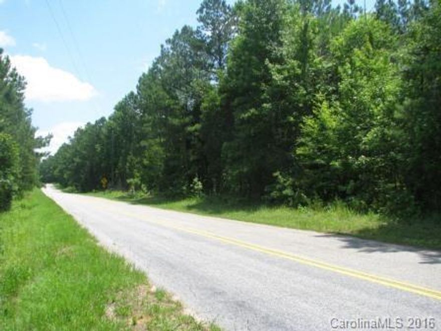 Nice wooded land with bold stream cutting across in back.  Convenient to I-77 by Hwy 200 or Hwy 97.  West of the Town of Great Falls, SC.  Mostly pine timber with nice hardwoods along stream.  Pine has been thinned and is growing well.  Deer, Turkey and small game are in abundance on the land.