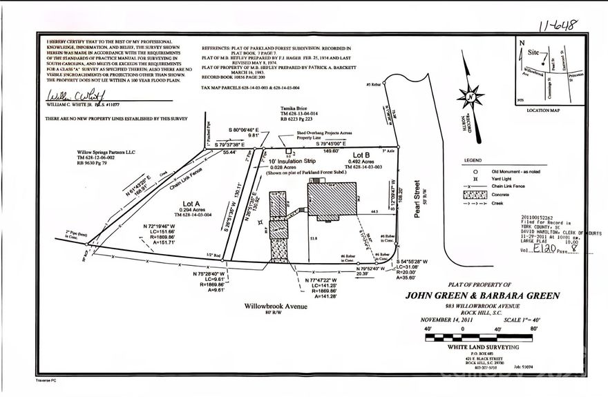 Great opportunity to purchase a Cleared lot zoned MF-15 with residential use allowable to build a home. Additional lot can be purchased 929 Willowbrook Avenue MLS# 4272309