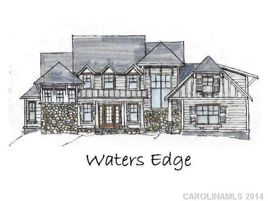 MAGNIFICENT custom home on a beautiful, large Lake Norman waterfront lot. Waters Edge floor plan by E S Johnson Builders, designed in collaboration with the buyer, will take advantage of the THREE SIDES of amazing water views and 440' of shoreline. Plan includes an infinity pool, 700sq ft of covered porches & much more! Your dream home and lake views await! PROPOSED NEW CONSTRUCTION - TO BE BUILT