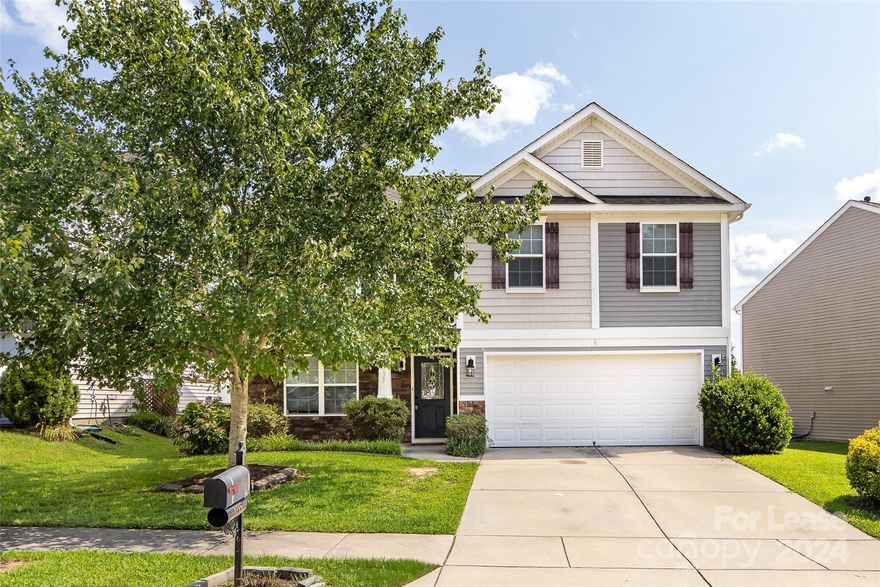 Well maintained home in desirable Harrisburg elementary school district - Fresh neutral paint - Brand new carpet - Huge Primary suite w/ walk in closet, dual vanities, water closet, shower and garden tub - Four bedrooms upstairs and large guest suite on main level + full bath on main level - Upgraded kitchen with granite & SS- Formal Dining room - Large Living room with wood floor on main level - Fully fenced in yard - Minutes from Shopping / Dining & Ballantyne - Community pool - Easy access to Ballantyne and Downtown Fort Mill -