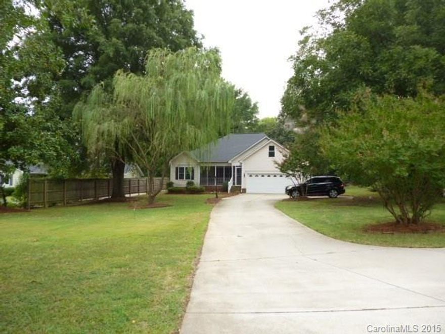 Great house and large yard with shared driveway. Convenient to schools, Hwy 29 and I - 85.