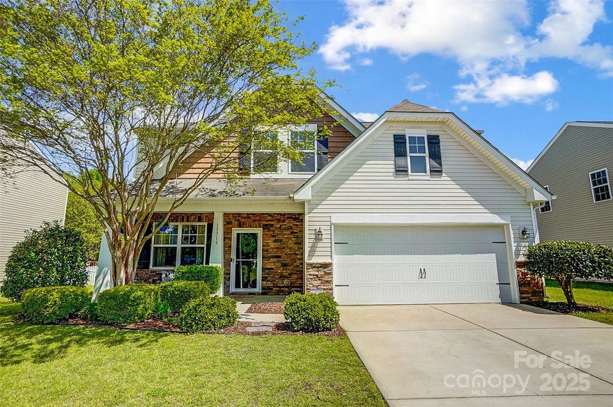 Welcome to this charming 2-story home in the popular Steele Creek area.  With 3 spacious bedrooms & 2.5 bathrooms, this home provides the perfect blend of comfort and style.  The open floor plan seamlessly connects the living, dining, and kitchen areas, offering an ideal space for entertaining or relaxing with family.  The well-appointed kitchen features modern finishes, ample cabinet space, a spacious walk-in pantry, a custom bar area to create your own, ideal for any home chef!  Enjoy the convenience of a cozy covered front porch, perfect for sipping your morning coffee or unwinding in the evening.  The flat, fenced rear yard offers privacy and a great outdoor space for play and pets.   A 2-car attached garage ensures plenty of storage and convenience.  The community of Planters Walk provides a peaceful and welcoming atmosphere with great amenities.  Don't miss your chance to make this lovely home yours!