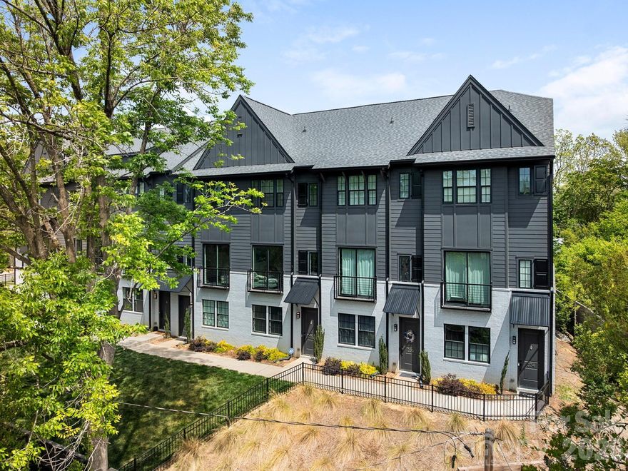 Welcome to 226 Sutton Park, a lovely newer construction townhome in Cotswold. Enter through a gated courtyard that offers added privacy and charm. Inside, you’ll find a bright, inviting kitchen featuring an oversized window, ample white cabinetry, stainless steel appliances, quartz countertops, and a spacious walk-in pantry.

The main level also includes a dining area, powder room, and a comfortable living room with sliding doors opening to a Juliet balcony.

Upstairs, the primary suite offers a generous layout with an en-suite bath featuring a double vanity and large shower. A secondary bedroom is also well-sized and includes its own en-suite bath with a tub/shower combination.

The top floor boasts a versatile bonus room—perfect for a home office or flex space—along with an outdoor terrace.

Additional highlights include a tandem two-car garage. Ideally located just minutes from Cotswold Shopping Center, SouthPark, and Uptown.