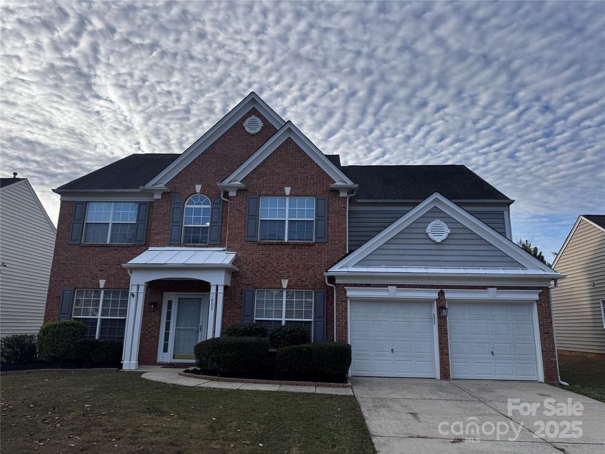 This property is truly move in ready with lot of work done for the new home owners. All new flooring (engineered hardwood on main and carpet upstairs), Freshly painted, All new appliances (Fridge, Washer, Dryer, Oven, Microwave, Dishwasher) are some of the features. This house has office on the main floor along with Kitchen, Breakfast Area, Living, Formal Living, Dining Area and Half Bath. Upstairs you will find 4 bedrooms that are good size and have new fans installed. Needless to say, this house has great school allocations (please double check school assignments if its important for your buyer). Shopping is near by and you can enjoy all the convenience of Ballantyne area. Close proximity to I-485. Came back to market as buyer used his right to terminate due to change in their personal situation.