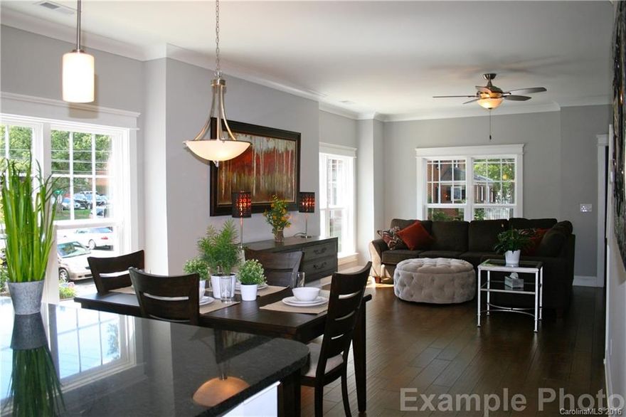 Gorgeous Craftsman Style Town Home in the heart of Downtown Belmont, walking distance to Stowe Park, Great Restaurants and Shopping. Home features include Hardwood Floors, Ceramic Tile, Granite countertops, and Custom Interior Moldings throughout. Also, an optional Bonus Room can be added downstairs!