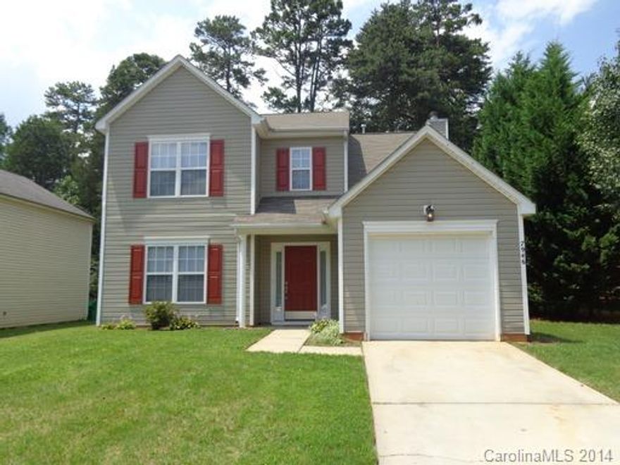 This lovely home has vaulted ceilings, a dining room, a living room and a fireplace in the Great Room. The warm and inviting kitchen comes with all stainless steel appliances, a pantry plus granite counter tops. The laundry room is located on the second floor. The Master Suite has a walk in closet and the Master Bath has an over sized tub and a separate shower. There is a 1 car garage. A patio leads you out into a well manicured yard.