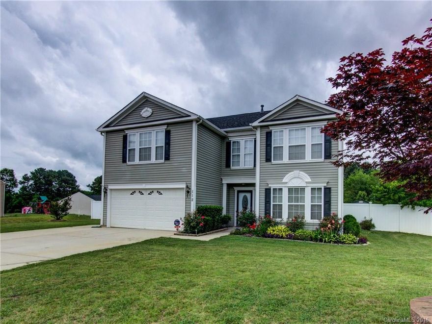 STUNNING home in Longlea Estates! Move-in ready! Welcoming Foyer w HW floors opens to formal Living Room. Large kitchen with SS, granite & tile, stone kitchen island, plantation shutters & breakfast nook. Spacious Great Room off of kitchen. Master suite with dual vanity, garden tub, tile, frameless glass shower & designer closet! All bedrooms with walk-in closets. Large deck overlooking the private backyard w 6 foot vinyl fence, fire-pit & fruit trees great for outdoor living and entertaining!