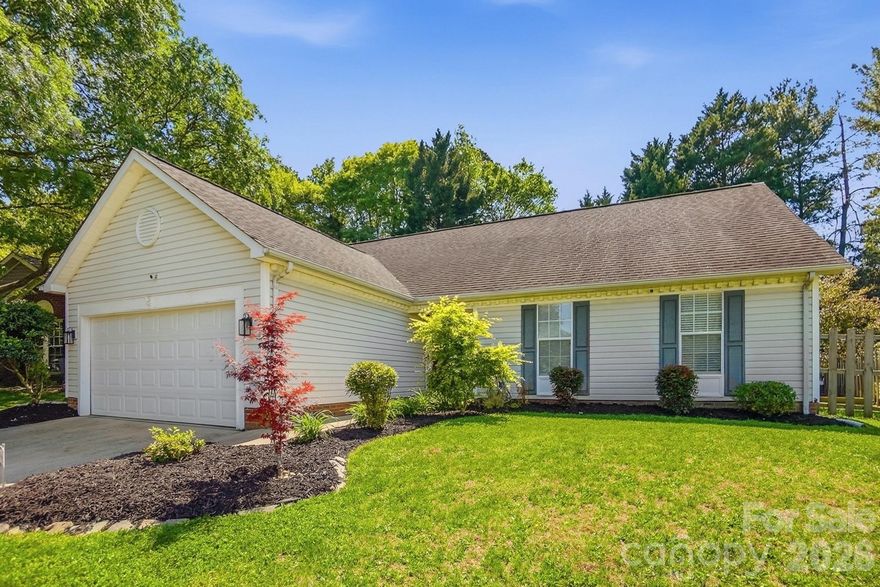 This beautiful home offers comfort, functionality, and a convenient location you’ll love. Featuring three generously sized bedrooms and two full bathrooms, the layout is ideal for both everyday living and entertaining. The primary suite provides a private retreat with an en-suite bath and spacious walk-in closet.

The updated kitchen is a standout, complete with granite countertops and stainless steel appliances, perfect for preparing meals and gathering with family and friends. Step outside to enjoy the screened porch overlooking a beautifully landscaped, fully fenced yard—ideal for relaxing or hosting outdoor get-togethers. A storage shed adds extra convenience for tools and equipment.

With a two-car garage and easy access to shopping, dining, and everyday amenities, this home combines comfort, style, and convenience in one inviting package.