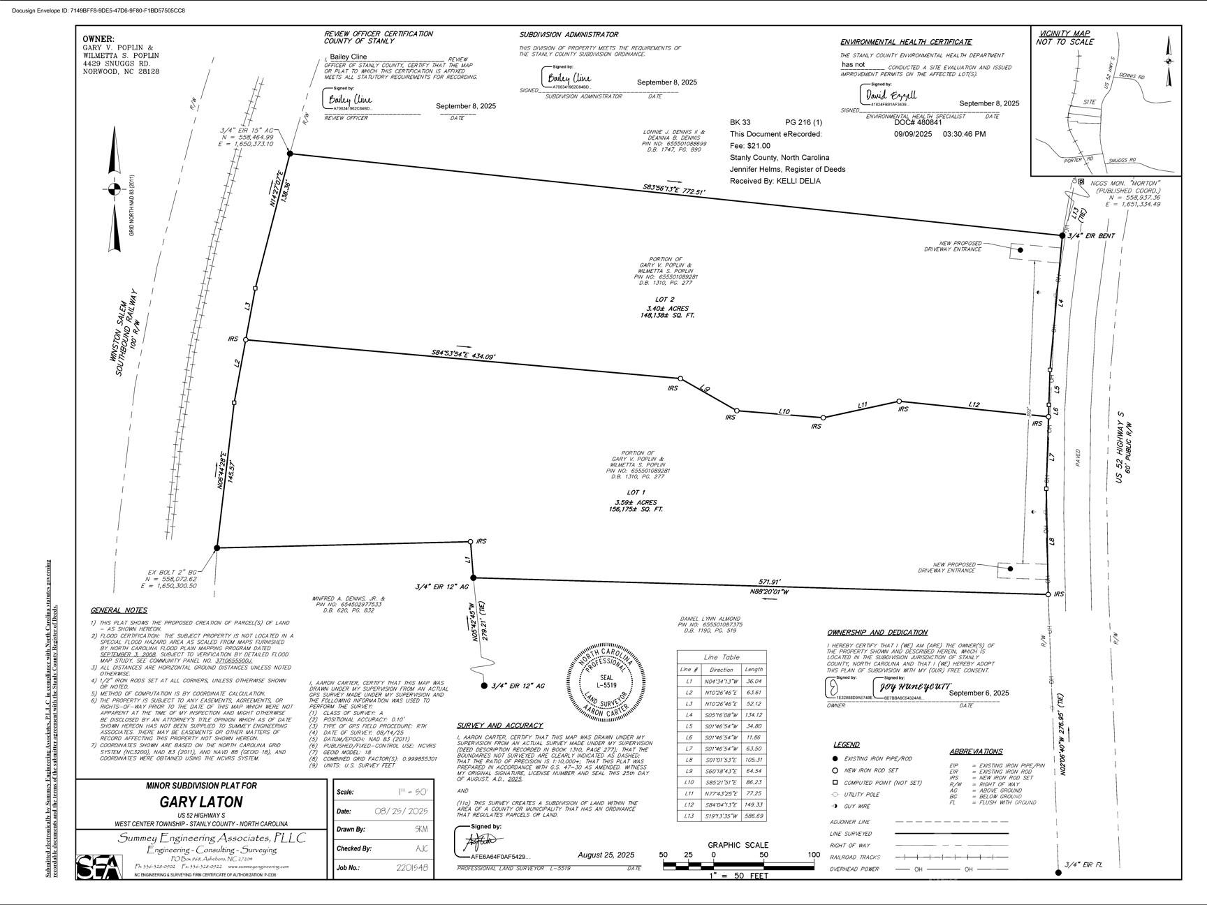 VAC Highway 52 S Highway