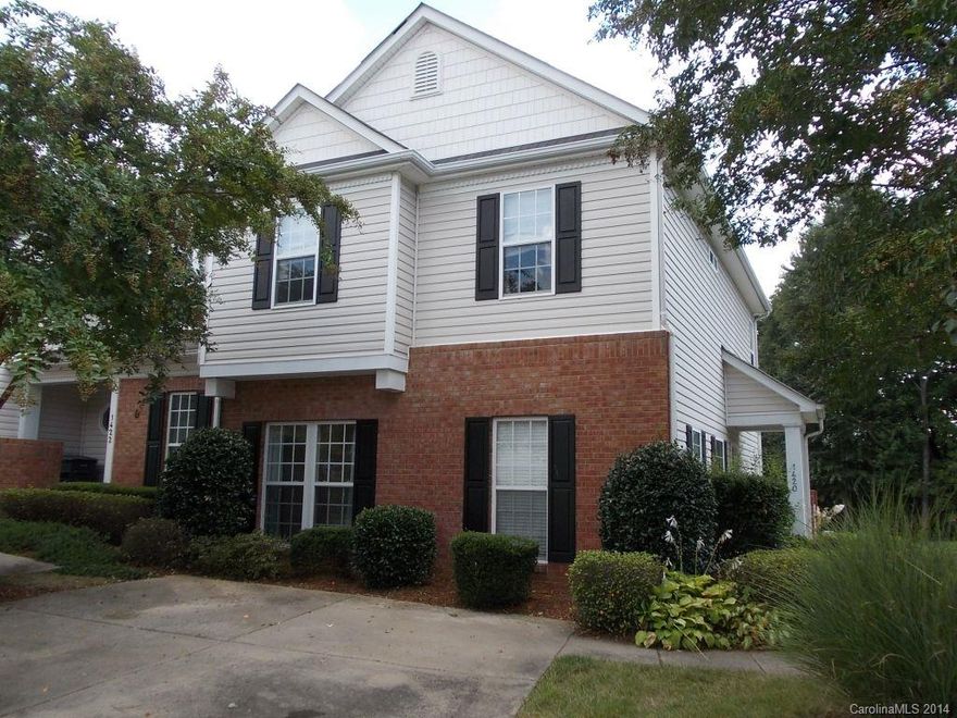 This 2 story townhome features 2 large bedrooms, 2.5 bathrooms and over 1500 square feet.  It has a large living room with fireplace, dining area and good size kitchen.  2 Large master suites each with their own private baths and walk in closets.  The home also has a patio and 2 parking spaces.  Located just off Monroe Rd. near Sharon Amity.  Close to Hwy 74 and minutes from Matthews, South Park or Uptown.