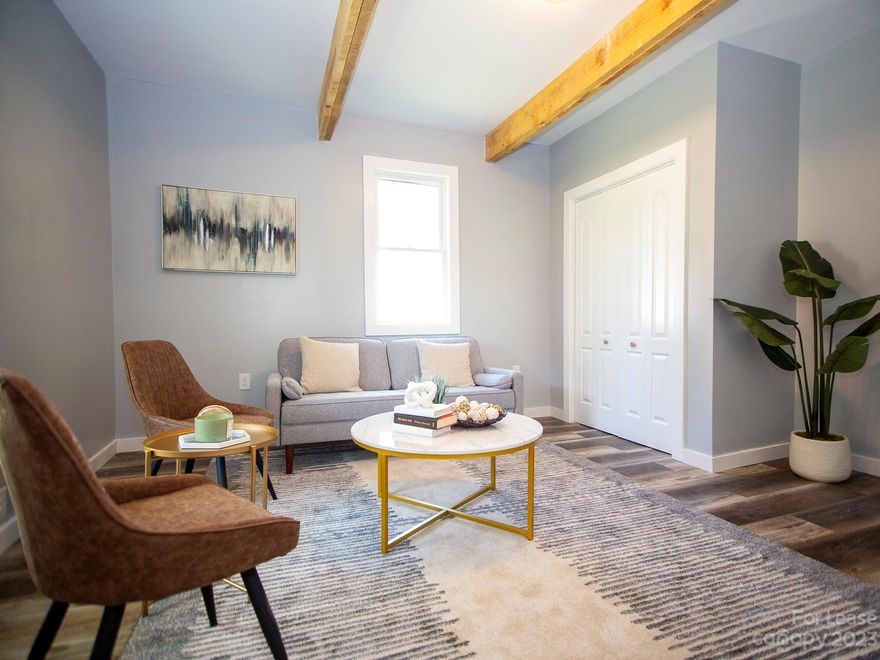 This beautiful 4 bedroom 2 bath Lincolnton home is waiting for you! Brand new water heater, brand new HVAC system for downstairs, and all new windows are just a few of the great features. When not exploring the amazing restaurants and shops in Lincolnton, relax on the covered front porch or in the private backyard. This home is cozy, unique, and waiting for you to call it home!