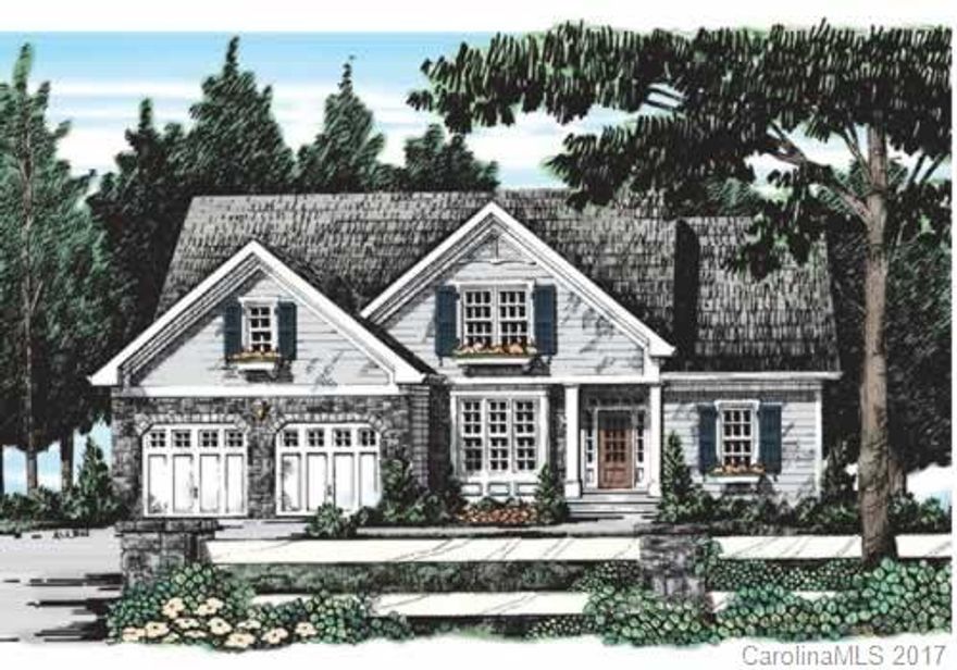 New home to be built Great Award winning Clover Schools-4 bedrooms, 3 baths on 1 acre, Fireplace in GR w/ stacked stone, brick foundation, Beautiful Custom Built Wood cabinets, Stainless Range, microwave & DW, Granite in Kitchen, Ceramic tile in KIT & baths, Hardwoods in GR, DR & halls. You can still customize home to pick some of your colors, lights, etc. Rendition plans may have small changes. Water heater relocated, not in Laundry, Home is in Pauline's Place Sub, NO HOA. Restricted covenants.