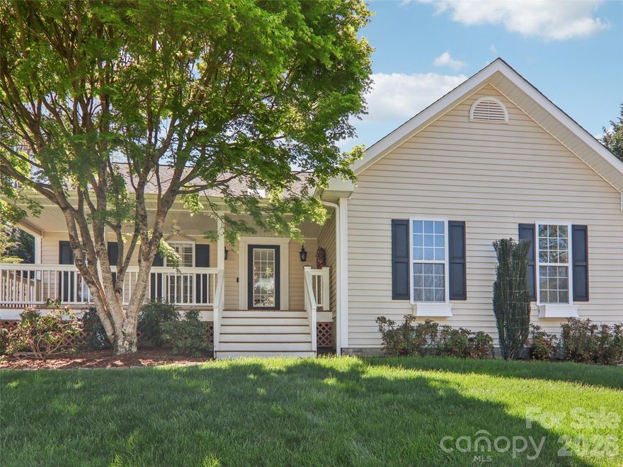 Welcome to 117 Apple Meadow Court, a charming, meticulously maintained home nestled in the heart of Hendersonville. Tucked away at the end of a quiet cul-de-sac, this inviting property offers the perfect blend of comfort, privacy, and convenience. Step inside to discover a bright, welcoming interior with an open layout designed for both everyday living and entertaining. The living spaces are filled with natural light, creating a warm and inviting atmosphere throughout the home. The well-appointed kitchen features ample cabinet and counter space, granite countertops, stainless steel appliances and a walk-in pantry while seamlessly connecting to the adjoining dining room and living areas. The gorgeous sunroom overlooks the beautiful backyard and connects to the outdoor deck and sitting area. This home offers generously sized rooms throughout, along with vaulted ceilings, and a cozy gas fireplace accented with a stacked stone surround. The main level features the primary bedroom, kitchen, dining room, breakfast area, living room, 3 season room, a powder room, laundry room with a laundry sink and a large 2 car garage. Upstairs features 2 large guest bedrooms, a full bath and office loft space. Outside, enjoy a spacious fenced back yard with stunning landscaping, a large patio, and potting shed. Ideal for relaxing, gardening, or gatherings. Other features include a new gas furnace, a newer roof, an electric air scrubber on the HVAC, and a high-pressure outdoor faucet for washing cars or easily connecting a pressure washer, plus there's an automatic generator in case it's ever needed. This is a very convenient location just minutes from downtown Hendersonville and only 10 minutes multiple golf courses. Enjoy easy access to local shops, dining, parks, and all the charm the area offers while still enjoying the tranquility of this residential neighborhood. Please be sure to check out the 3D virtual tour!
