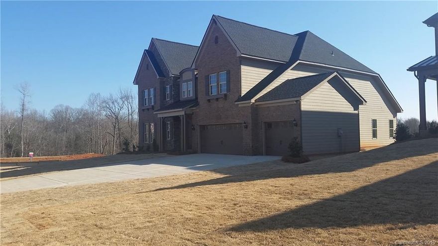 New European Signature Collection, located in Fort Mill's newest community, nestled along the Catawba River with walking trails, Fort Mill School system is top rated, 5 bedrooms, 4.5 baths, loft and bonus room, master bedroom and guest suite on main floor,3 car front enter garage, numerous upgrades await you in this home,  this is a great plan , it has everything you are looking for. home will be complete end of Feb., Community will feature Kayak launch on Catawba River