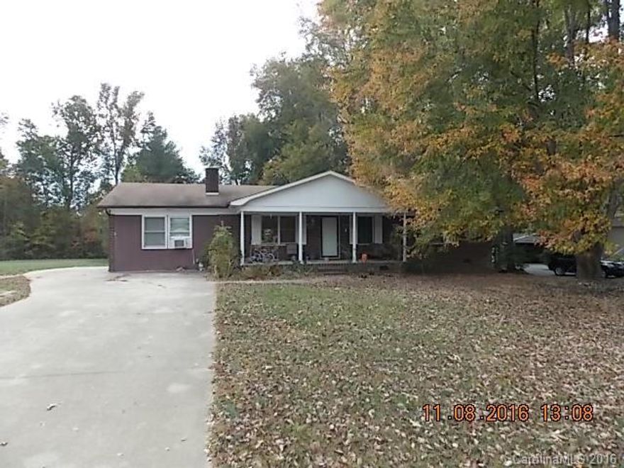 Brick Ranch Home located in Great City of Albemarle near Retail Shopping Centers, Lakes and National Forest.