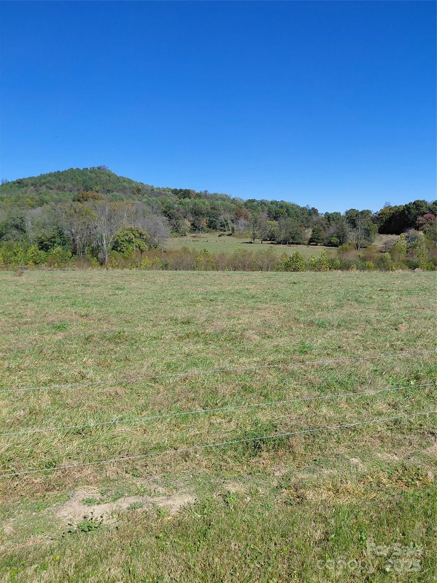 Beautiful rolling pasture in southern Yadkin county. Property is fenced and is currently being used for catttle grazing. A well has been installed on the property for watering the cattle. Approximately 27 open acres and a 6.7 acre conservation easement is in place for the creek/drainage area. The conservation easement is currently held by Ecosystem Planning and Restoration, LLC at 1150 SE Maynard Rd, Ste 140, Cary, NC  27511.  Phone number is 919-388-0787 Maps and conservation info in attachments.