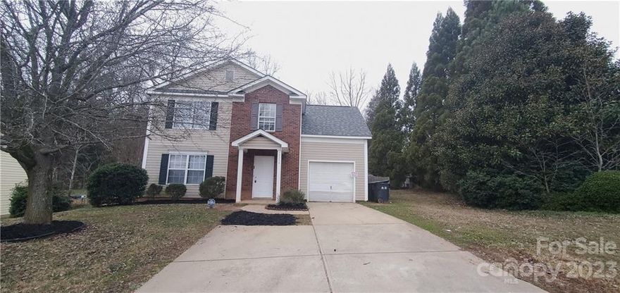 Home with updated roof, new paint, and marble flooring on the main level, open and cozy. Master BA has a garden tub and a separate shower. This home has a fenced private backyard on the corner lot. Quiet neighborhood that's close to shopping,