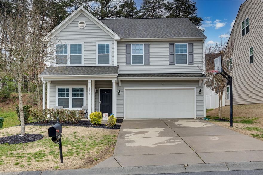 Welcome to Balmoral, one of Fort Mill, SC most desirable neighborhoods. Conveniently located near the NC/SC border & in the Fort Mill School District. Mins away from both interstate 77 & 485 and located close to several restaurants, shopping, and grocery stores in Fort Mill, Pineville, and Ballantyne.

Once inside you will be greeted with upgraded LVP flooring on the main level that was installed in May 22. Neutral paint throughout the home. Entry gives way to flex room/office space and flows an open concept living area. Living room opens to kitchen with granite counters and large cabinets with tons of storage and a pantry. Owner's suite is located on second floor with 3 other spacious bedrooms, loft, and a walk in laundry room. Owner's suite has spa-like bathroom with large walk in closet. You will not want to miss this one!