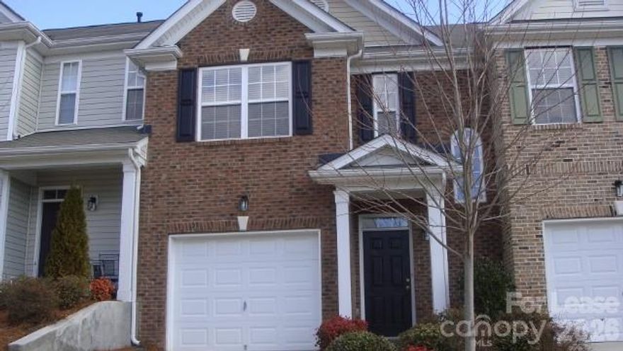 Perfect floor plan with dual Main suites on the second floor. A spacious living area with a gas log fireplace. Large kitchen with breakfast area. The neighborhood offers three community pools, tennis courts, clubhouse. Less than 10 miles from I85, Concord Mills Mall. Elementary and Middle school just across the road inside the neighborhood!!! This listing is available to move in.