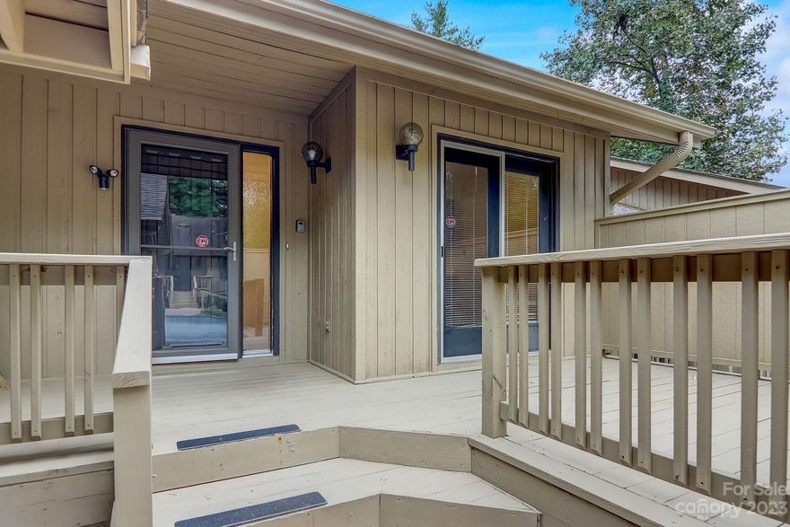 Located in one of Hendersonville's sought-after, established neighborhoods, this home is pristine and move-in ready. Enter through the front porch and you'll find a beautifully kept residence with spacious bedrooms, plentiful storage space, and abundant light. A full-sized, walk-in crawlspace below offers even more storage and the potential to convert to a workshop area. Community features include an indoor swimming pool, clubhouse, and tennis courts. Whether you're looking for an engaging community to be a part of or a peaceful hideaway in the trees, you've come to the right place!