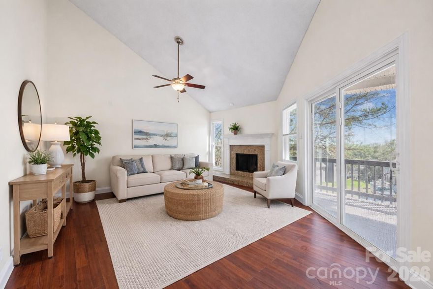 Nestled on a quiet cul-de-sac in the prestigious Peninsula of Tega Cay, this beautifully updated home offers 3 bedrooms, 2 full baths, and an open, inviting layout. Enjoy luxury vinyl plank flooring throughout and freshly painted interiors that give the home a bright, modern feel.
The fenced backyard provides privacy and space for outdoor fun, while views of Lake Wylie make every evening feel like a retreat. An encapsulated crawl space adds peace of mind and low maintenance living.
Located in the highly sought-after award-winning Fort Mill schools district, this home combines comfort, style, and convenience in a serene lakeside setting. Don’t miss the opportunity to make this move-in-ready gem yours!