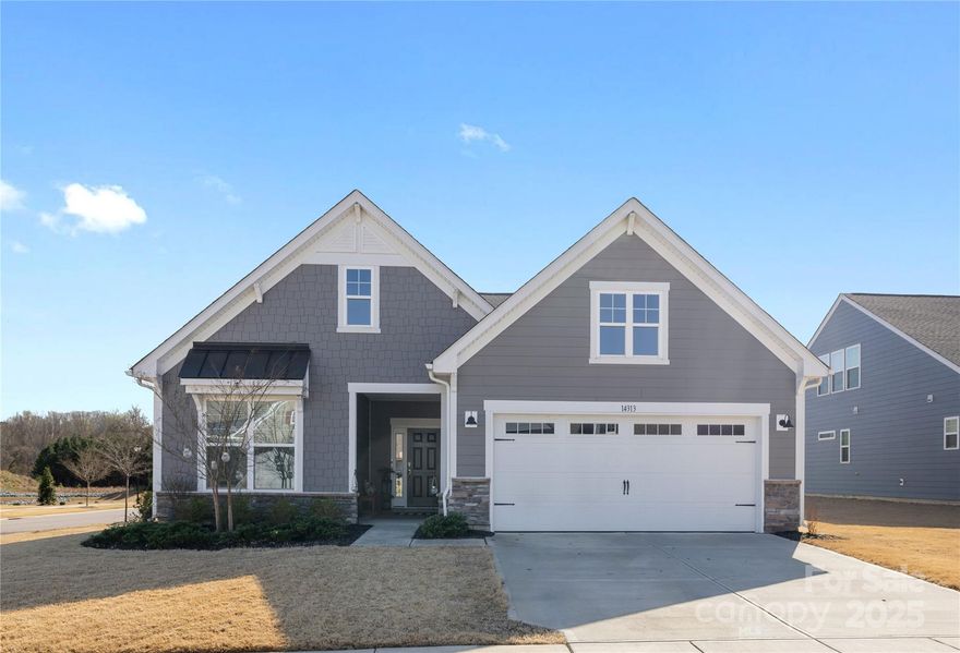 Welcome to 14313 Hugh Dixon Way, a beautifully presented and well-maintained home in a prime Huntersville location. Sitting on an expansive corner lot, this 3 bedroom, 3 full bath home offers a smart, functional layout with gorgeous designer upgrades throughout. The spacious, main-level primary suite features a gorgeous closet system and direct access to the covered patio. A dedicated office provides the perfect work-from-home space. Upstairs, a versatile loft offers additional living, work, or recreational space, while the third bedroom features a private en-suite bath—ideal for guests or multi-generational living. Outside, the fenced backyard is ready for entertaining, pets, or simply enjoying the outdoors. Located just minutes from downtown Huntersville, this home provides easy access to 77, 485, Charlotte, and Mooresville, making commuting and exploring the area effortless. Refrigerator, washer, and dryer may convey—move right in and start enjoying all this home has to offer!