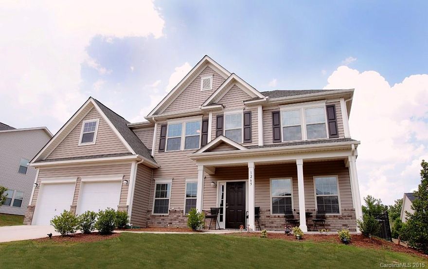 Located steps away from the cul-de-sac circle, this lovely home boasts a gorgeous owners suite complete with sitting area, fireplace, & fully tiled oversized shower with 3 shower heads. Gourmet kitchen, butler pantry, & open floor plan make for the perfect entertaining space. Sunroom addition & office/study nook is a fantastic compliment to this spacious home.  Don't miss the electrical outlet conveniently placed on the living floor, & remote controlled ceilings fans in Master & Living room.