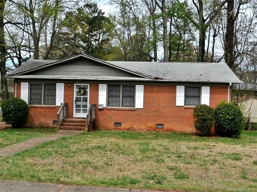 Nice three bedroom all brick ranch home located close to the University Area. Home is in good condition.