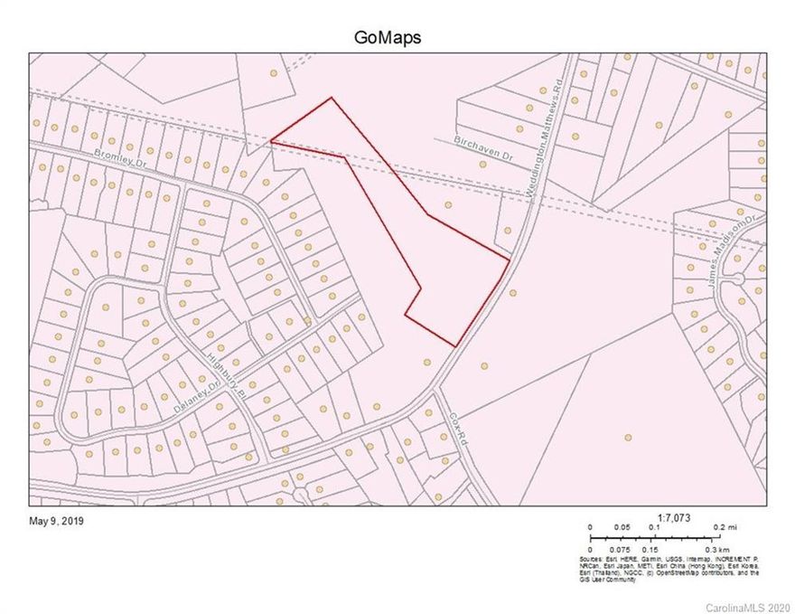 This parcel is within Weddington town limits making it a great place for a new development or private luxury estate.  Water and Sewer access can be acquired by buyer.  Call listing agent for more details.