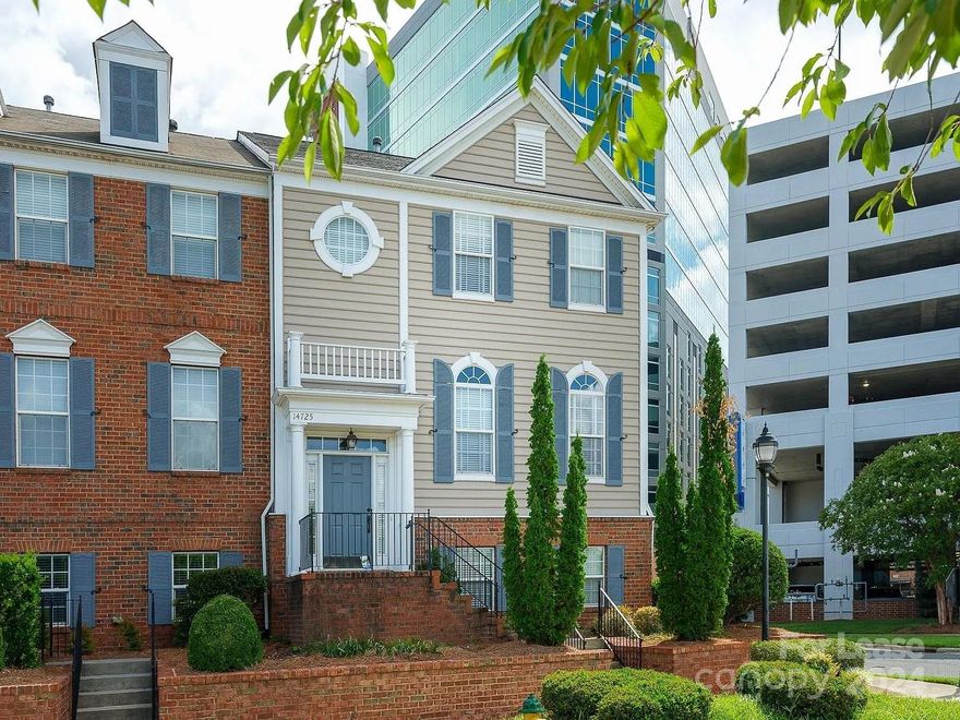 Stunning End Unit Townhome in the Heart of Ballantyne. 3 Bedrooms Plus Huge Den/Office with Adjacent Half Bath. Beautifully Upgraded With Stunning Light Fixtures, Gorgeous Bath Cabinets & Architectural Touches Throughout. Fabulous Location With Shops, Restaurants and Services Just A few Steps Away.